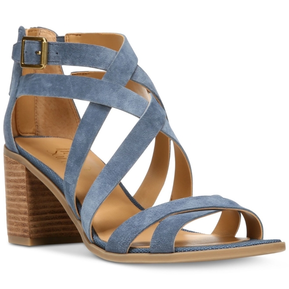 Franco Sarta Strappy Heels - Picture 1 of 3